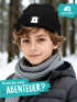 Kinder Beanie Jungen Design Bär Eisbär Aufdruck Print Strickmütze Geschenkidee Winter Advent Weihnachten SpecialMe®preview