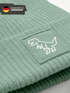 Kinder Beanie Jungen - Dinosaurier T Rex - Aufdruck Print Strickmütze mit bedrucktem Patch Wintermütze MoonWorks®preview