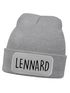 Kinder Beanie Jungen mit Name personalisierbar Kindermütze Strickmütze Geschenkidee Winter Outdoor SpecialMe®preview