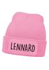 Kinder Beanie Jungen mit Name personalisierbar Kindermütze Strickmütze Geschenkidee Winter Outdoor SpecialMe®preview
