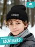 Kinder Beanie Jungen mit Name personalisierbar Kindermütze Strickmütze Geschenkidee Winter Outdoor SpecialMe®preview
