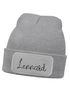 Kinder Beanie Jungen mit Name personalisierbar Kindermütze Strickmütze Geschenkidee Winter Outdoor SpecialMe®preview