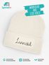 Kinder Beanie Jungen mit Name personalisierbar Kindermütze Strickmütze Geschenkidee Winter Outdoor SpecialMe®preview