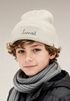 Kinder Beanie Jungen mit Name personalisierbar Kindermütze Strickmütze Geschenkidee Winter Outdoor SpecialMe®preview