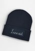 Kinder Beanie Jungen mit Name personalisierbar Kindermütze Strickmütze Geschenkidee Winter Outdoor SpecialMe®preview