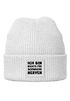 Kinder Beanie Jungen Patch mit Spruch Nichts für schwache Nerven Aufdruck Print Strickmütze MoonWorks®preview