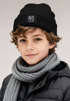 Kinder Beanie Jungen Patch Nö Einfach Nö Aufdruck Print Strickmütze Wintermütze MoonWorks®preview