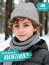 Kinder Beanie Jungen Patch Patch Elefant Tiermotive Aufdruck Print Strickmütze Winter SpecialMe®preview