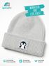 Kinder Beanie Jungen Patch Patch Pinguin Tiermotive Aufdruck Print Strickmütze Winter SpecialMe®preview