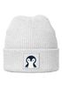 Kinder Beanie Jungen Patch Patch Pinguin Tiermotive Aufdruck Print Strickmütze Winter SpecialMe®preview