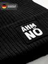 Kinder Beanie Jungen Patch Spruch Lustig Ähm Nö Aufdruck Print Strickmütze Winter Accessoires MoonWorks®preview