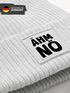 Kinder Beanie Jungen Patch Spruch Lustig Ähm Nö Aufdruck Print Strickmütze Winter Accessoires MoonWorks®preview