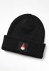Kinder Beanie Jungen Patch Zwerg Aufdruck Strickmütze Winter Accessoires Wichtel Grafik Print MoonWorks®preview