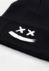 Kinder Beanie Jungen Smiling Patch Aufdruck Print Strickmütze Streetwear Kids Winter Fashion MoonWorks®preview