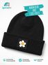 Kinder Beanie Mädchen Design Blume Blüte Aufdruck Print Strickmütze Geschenkidee Winter Weihnachten Advent SpecialMe®preview