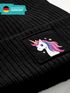 Kinder Beanie Mädchen Design Einhorn Aufdruck Print Strickmütze Geschenkidee Winter Weihnachten Advent SpecialMe® preview