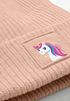 Kinder Beanie Mädchen Design Einhorn Aufdruck Print Strickmütze Geschenkidee Winter Weihnachten Advent SpecialMe® preview