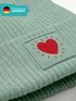 Kinder Beanie Mädchen Design Herz Aufdruck Print Strickmütze Geschenkidee Winter Weihnachten Advent SpecialMe®preview