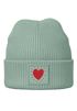 Kinder Beanie Mädchen Design Herz Aufdruck Print Strickmütze Geschenkidee Winter Weihnachten Advent SpecialMe®preview