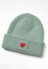 Kinder Beanie Mädchen Design Herz Aufdruck Print Strickmütze Geschenkidee Winter Weihnachten Advent SpecialMe®preview