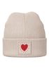 Kinder Beanie Mädchen Design Herz Aufdruck Print Strickmütze Geschenkidee Winter Weihnachten Advent SpecialMe®preview
