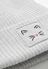 Kinder Beanie Mädchen Design Katze Aufdruck Print Strickmütze Geschenkidee Winter Weihnachten Advent SpecialMe®preview