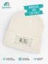 Kinder Beanie Mädchen Design Schriftzug Mini Aufdruck Print Strickmütze Geschenkidee Winter Weihnachten Advent SpecialMe®preview