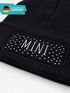 Kinder Beanie Mädchen Design Schriftzug Mini Aufdruck Print Strickmütze Geschenkidee Winter Weihnachten Advent SpecialMe®preview