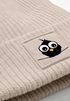 Kinder Beanie Mädchen Design Vogel Eule Aufdruck Print Strickmütze Geschenkidee Winter Weihnachten Advent SpecialMe®preview