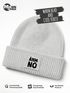 Kinder Beanie Mädchen Patch Ähm Nö Aufdruck Grafik Print Strickmütze Kindermütze Moonworks®preview
