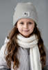Kinder Beanie Mädchen Patch Ähm nö Aufdruck Spruch Print Strickmütze Wintermütze Moonworks®preview