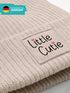 Kinder Beanie Mädchen Patch Aufdruck Wintermütze Spruch Little Cute Tiermotive Print Strickmütze SpecialMe®preview
