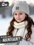 Kinder Beanie Mädchen Patch Bin nichts für schwache Nerven Aufdruck Spruch Print Strickmütze Wintermütze Moonworks®preview