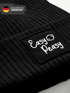 Kinder Beanie Mädchen Patch Easy Peasy Aufdruck Spruch Print Strickmütze Wintermütze Moonworks®preview