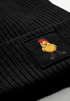 Kinder Beanie Mädchen Patch Huhn Hahn Küken Aufdruck Spruch Print Strickmütze Wintermütze Moonworks®preview