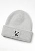 Kinder Beanie Mädchen Patch Panda Bär Aufdruck Wintermütze Tiermotive Print Strickmütze SpecialMe®preview