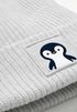 Kinder Beanie Mädchen Patch Pinguin Aufdruck Wintermütze Tiermotive Print Strickmütze SpecialMe®preview