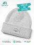 Kinder Beanie Mädchen Patch Quadrat Unpersonalisiert Aufdruck Print Strickmütze SpecialMe®preview