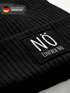 Kinder Beanie Mädchen Patch Spruch Lustig Nö Nein Aufdruck Print Strickmütze Moonworks®preview