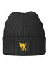 Kinder Beanie Mädchen Patch Tiger Aufdruck Wintermütze Tiermotive Print Strickmütze SpecialMe®preview