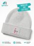 Kinder Beanie Mädchen personalisiert Monongramm Buchstabe Wunschname Wintermütze Strickmütze SpecialMe®preview