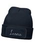 Kinder Beanie Mädchen personalisiert Wunschname Aufdruck Wintermütze Strickmütze Geschenkidee Winter Weihnachten Adventskalender SpecialMe®preview
