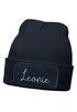 Kinder Beanie Mädchen personalisiert Wunschname Aufdruck Wintermütze Strickmütze Geschenkidee Winter Weihnachten Adventskalender SpecialMe®preview