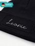 Kinder Beanie Mädchen personalisiert Wunschname Aufdruck Wintermütze Strickmütze Geschenkidee Winter Weihnachten Adventskalender SpecialMe®preview