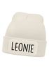 Kinder Beanie Mädchen personalisiert Wunschname Aufdruck Wintermütze Strickmütze Geschenkidee Winter Weihnachten Adventskalender SpecialMe®preview