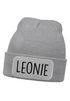 Kinder Beanie Mädchen personalisiert Wunschname Aufdruck Wintermütze Strickmütze Geschenkidee Winter Weihnachten Adventskalender SpecialMe®preview