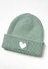 Kinder Beanie Mädchen Print Strickmütze Herz Aufdruck Geschenkidee Winter Weihnachten Advent SpecialMe®preview