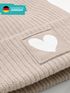 Kinder Beanie Mädchen Print Strickmütze Herz Aufdruck Geschenkidee Winter Weihnachten Advent SpecialMe®preview