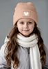 Kinder Beanie Mädchen Print Strickmütze Herz Aufdruck Geschenkidee Winter Weihnachten Advent SpecialMe®preview