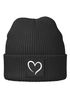 Kinder Beanie Mädchen Print Strickmütze Herz Aufdruck Geschenkidee Winter Weihnachten Advent SpecialMe®preview